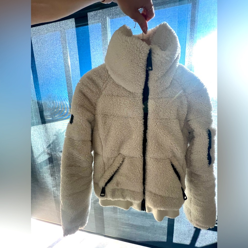 SAM. Sherpa puffy pilot jacket | Snow White (s)
